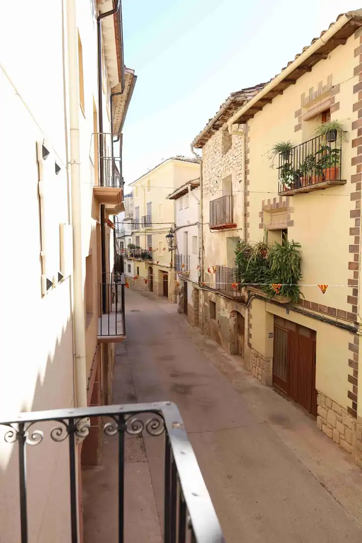 Vista exterior de Casa o chalet en venta en Torrecilla de Alcañiz con Aire acondicionado, Terraza y Trastero
