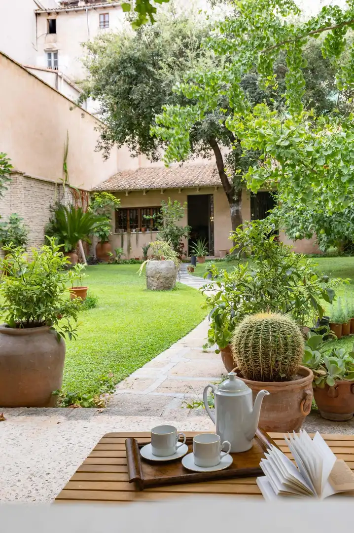 Garden of Houses for sale in Xàtiva  with Air Conditioner, Private garden and Terrace
