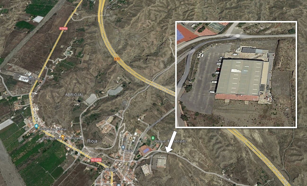Exterior view of Industrial buildings for sale in Rioja