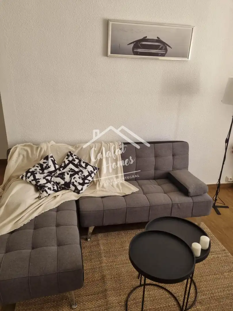 Wohnzimmer von Wohnung zum Verkauf in L'Ametlla de Mar  mit Klimaanlage und Mikrowelle