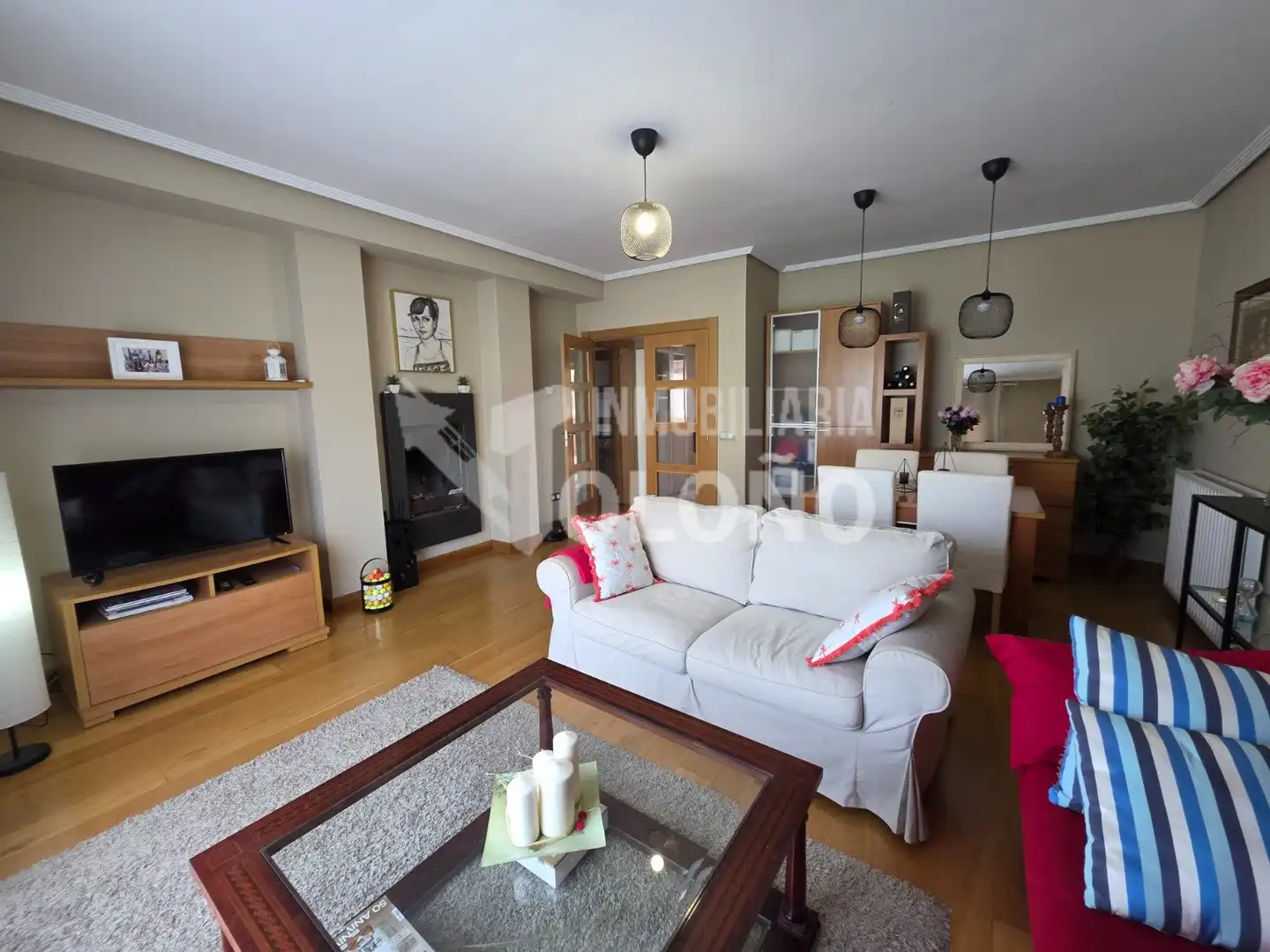 Sala de estar de Casa o chalet en venta en Cirueña con Calefacción y Jardín privado
