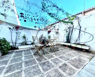 Terrace of Single-family semi-detached for sale in  Madrid Capital  with Heating, Parquet flooring and Terrace