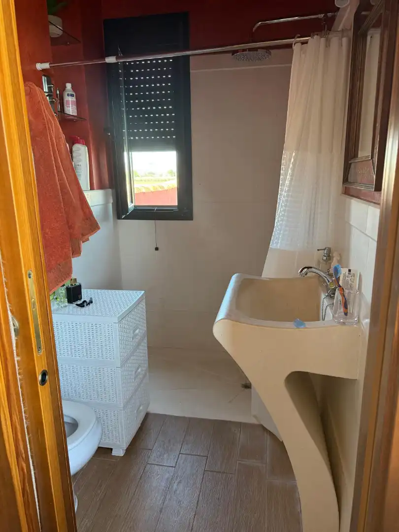Baño de Finca rústica en venta en Antequera con Aire acondicionado, Jardín privado y Piscina