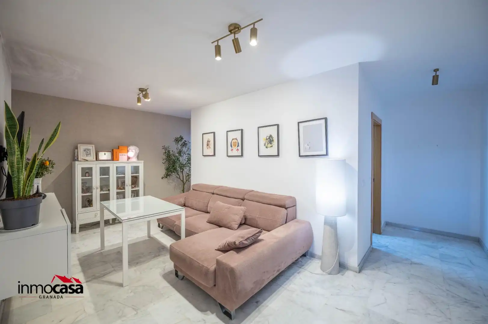 Sala d'estar de Àtic en venda en Churriana de la Vega amb Terrassa