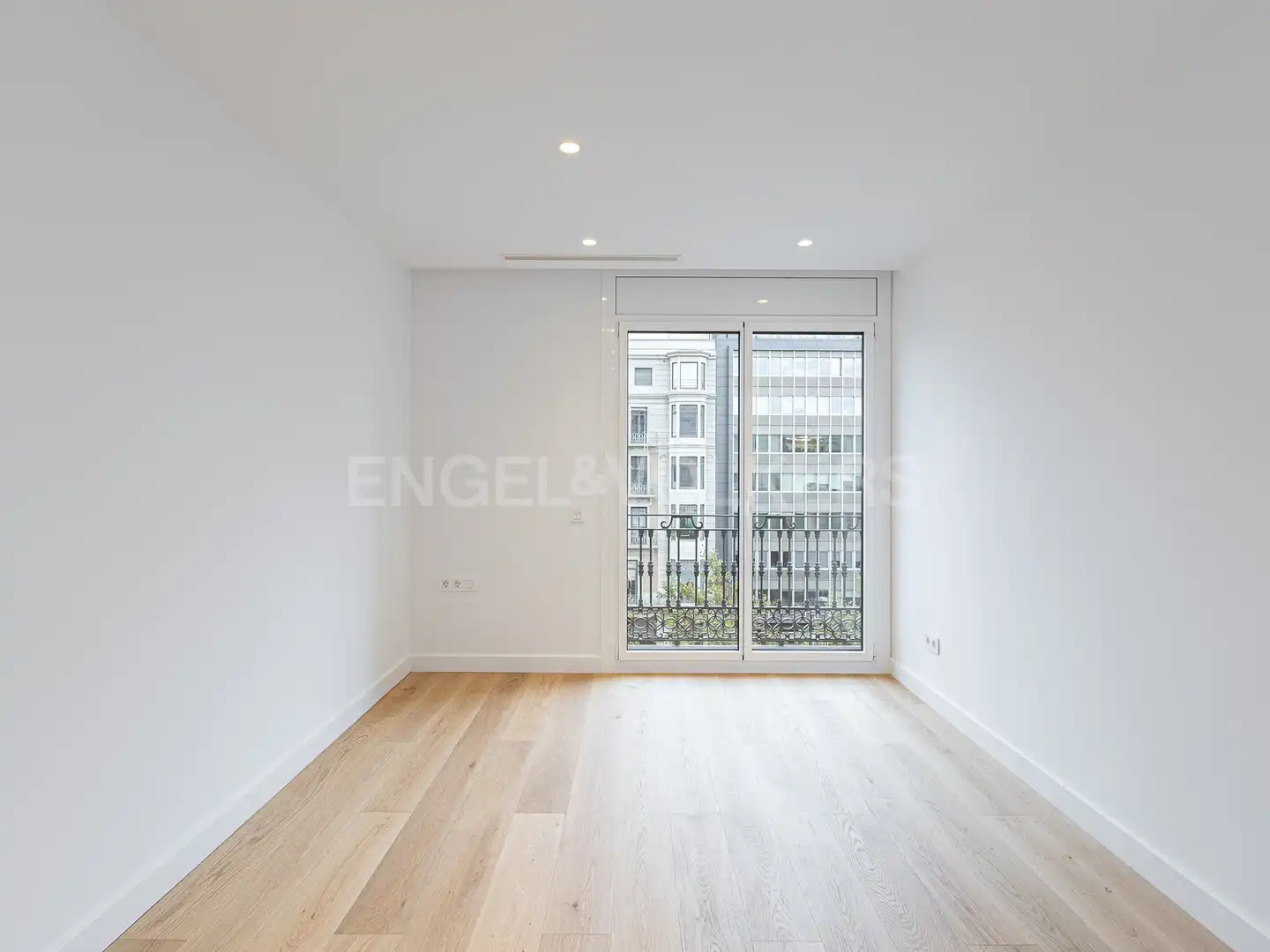 Schlafzimmer von Wohnung zur Miete in Barcelona mit Klimaanlage, Heizung und Parkett