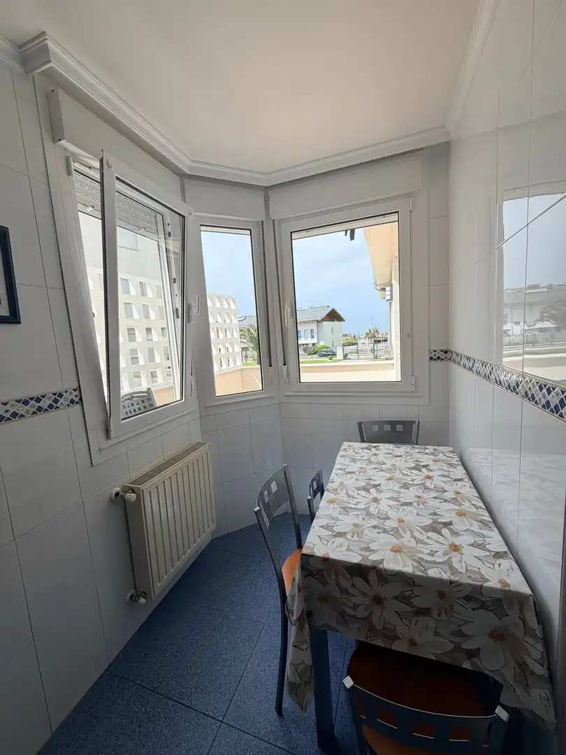 Balcony of Flat for rent in Valdés - Luarca  with Heating, Terrace and Storage room
