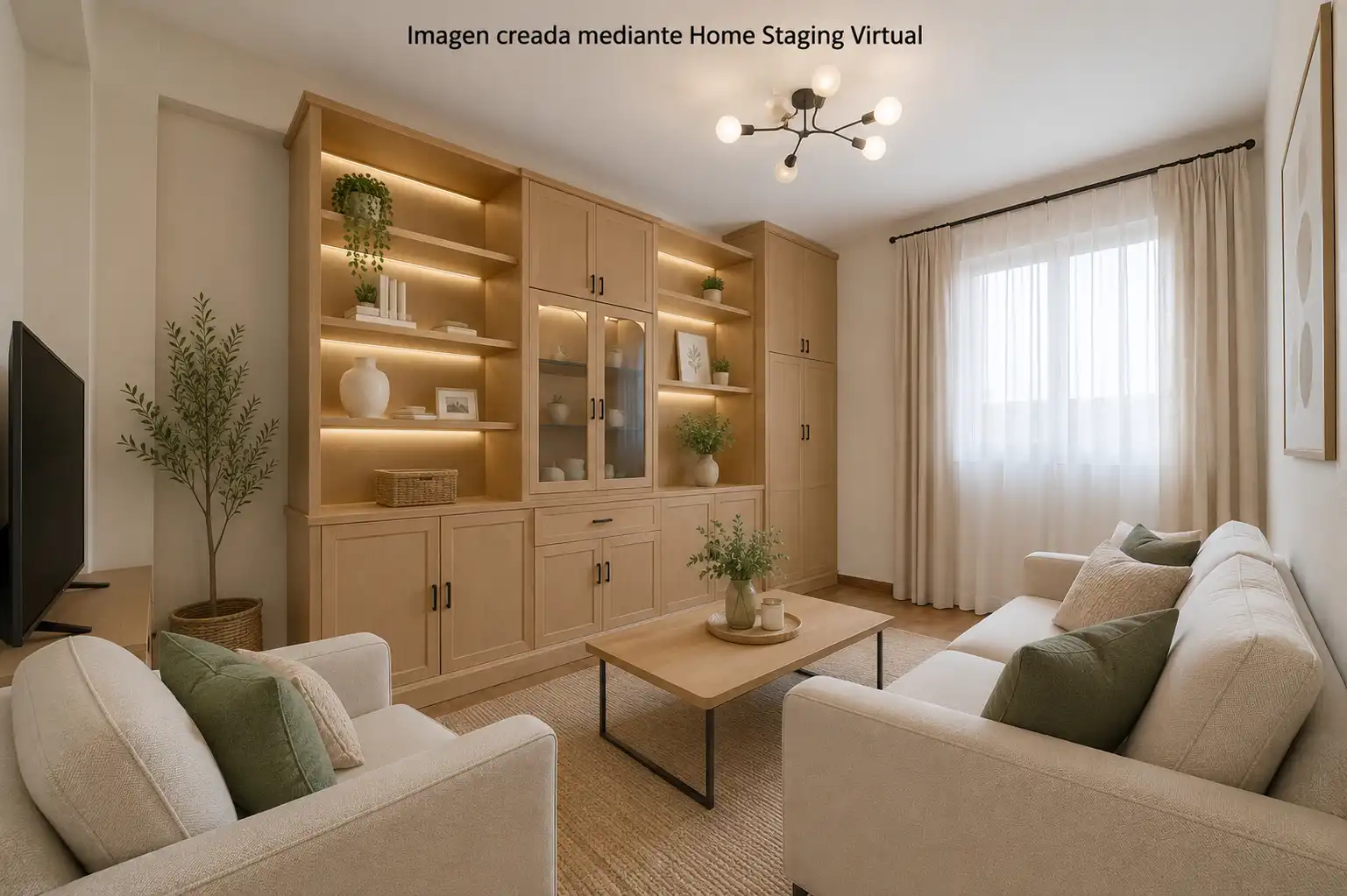 Sala de estar de Piso en venta en Madrid con Calefacción, Jardín privado y Internet