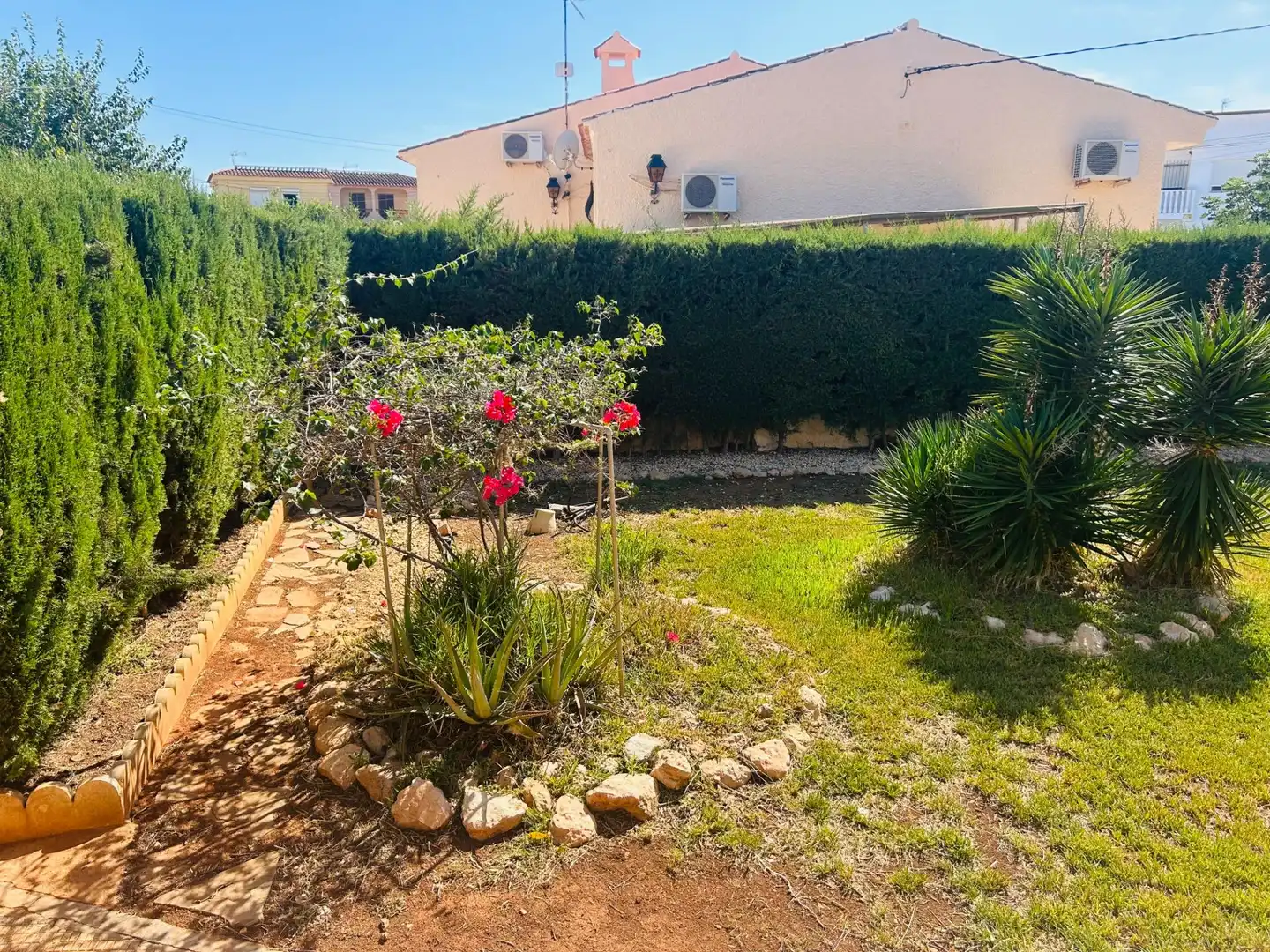 Jardín de Casa o chalet en venta en Cartagena con Aire acondicionado, Jardín privado y Terraza