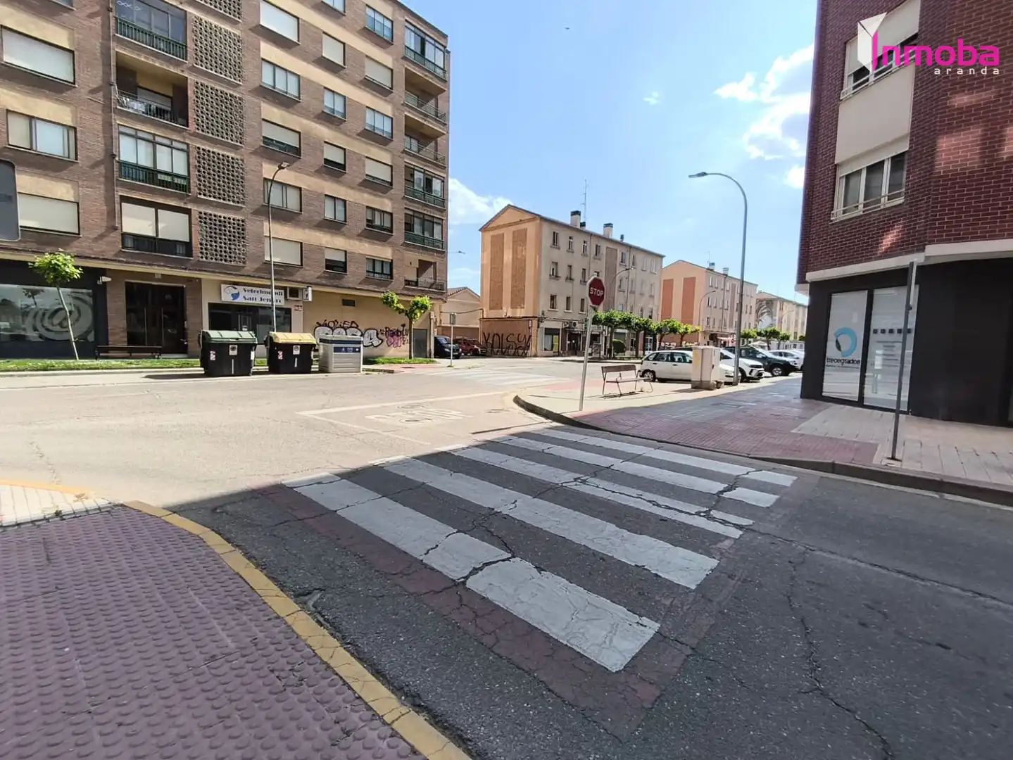 Exterior view of Flat for sale in Aranda de Duero  with Heating and Oven