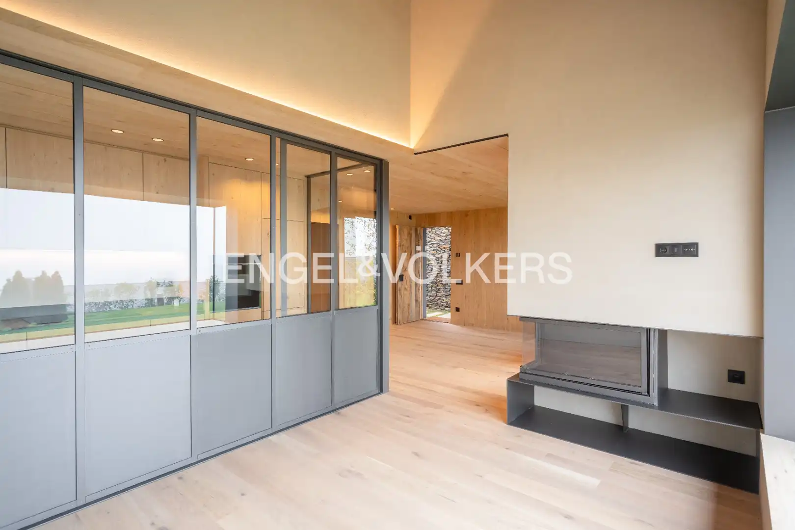 Sala d'estar de Casa o xalet en venda en Ger amb Calefacció, Jardí privat i Parquet