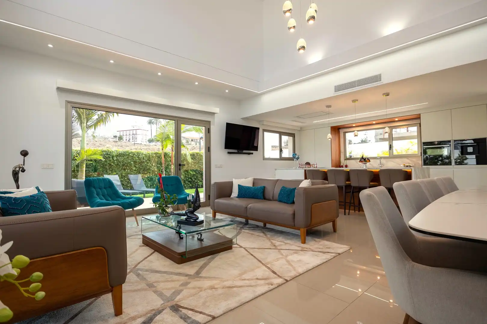 Living room of Houses for sale in La Orotava  with Terrace and Storage room