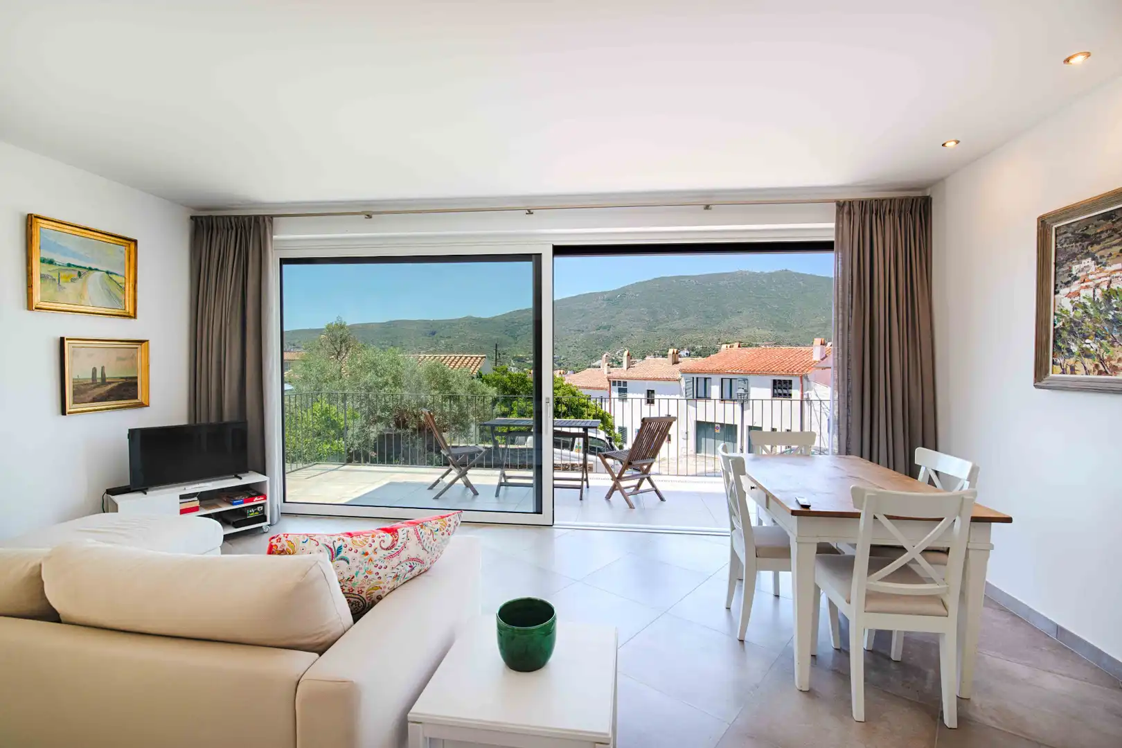 Sala de estar de Casa o chalet en venta en Cadaqués con Jardín privado, Terraza y Piscina