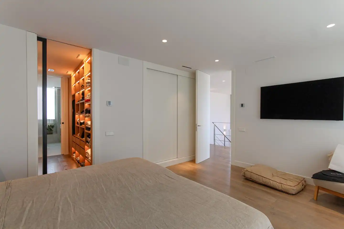 Dormitori de Casa o xalet en venda en Sant Vicenç de Montalt amb Aire condicionat, Jardí privat i Terrassa