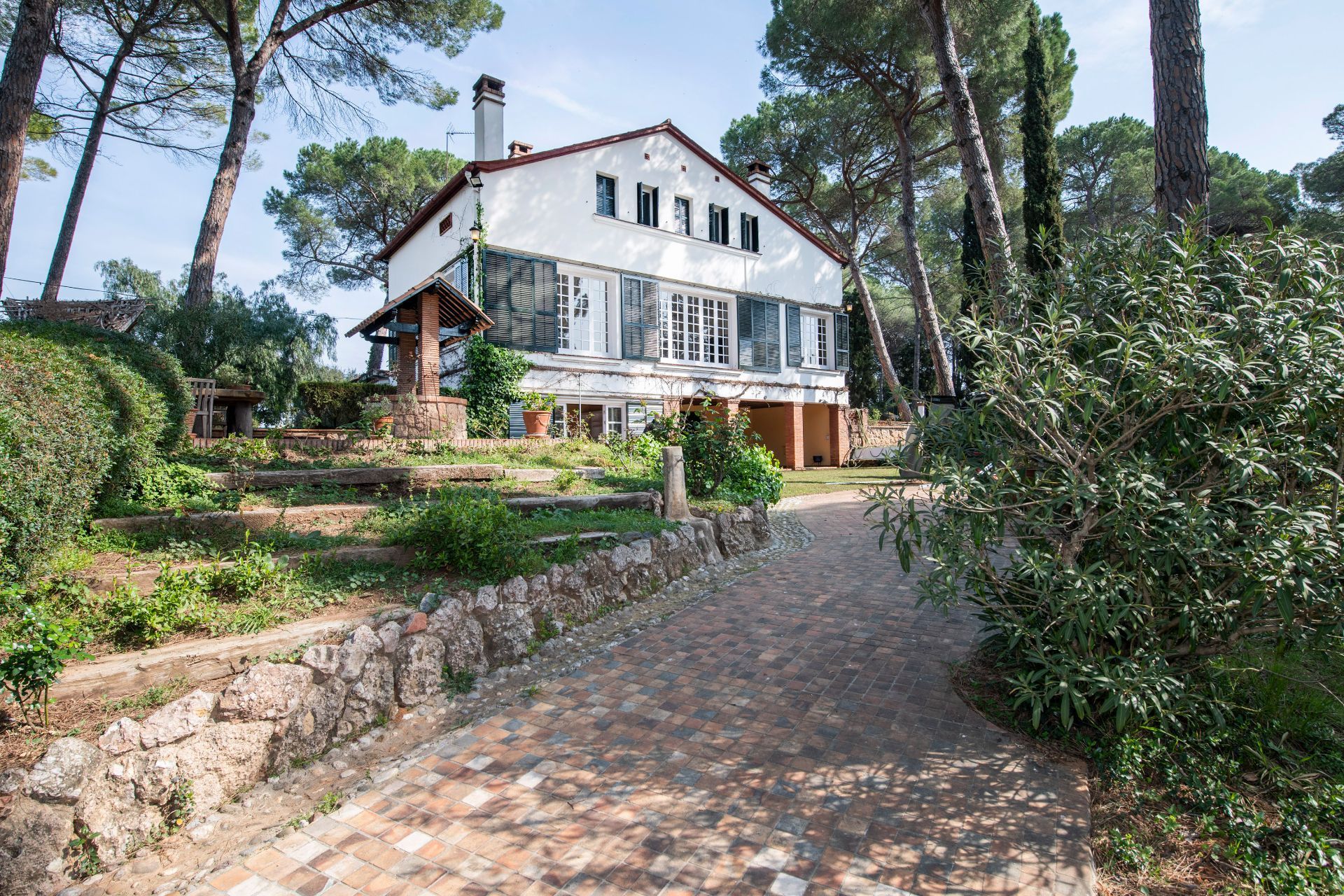 Garden of House or chalet to rent in Sant Cugat del Vallès  with Air Conditioner, Heating and Storage room