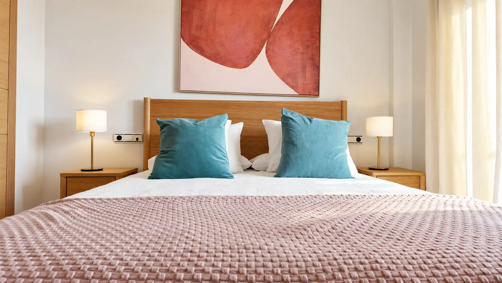 Schlafzimmer von Wohnung zum Verkauf in Casares mit Klimaanlage, Heizung und Terrasse