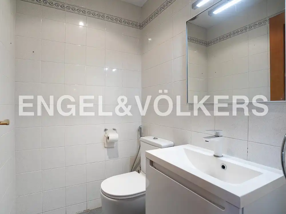 Baño de Casa o chalet de alquiler en La Pobla de Farnals con Aire acondicionado, Calefacción y Terraza