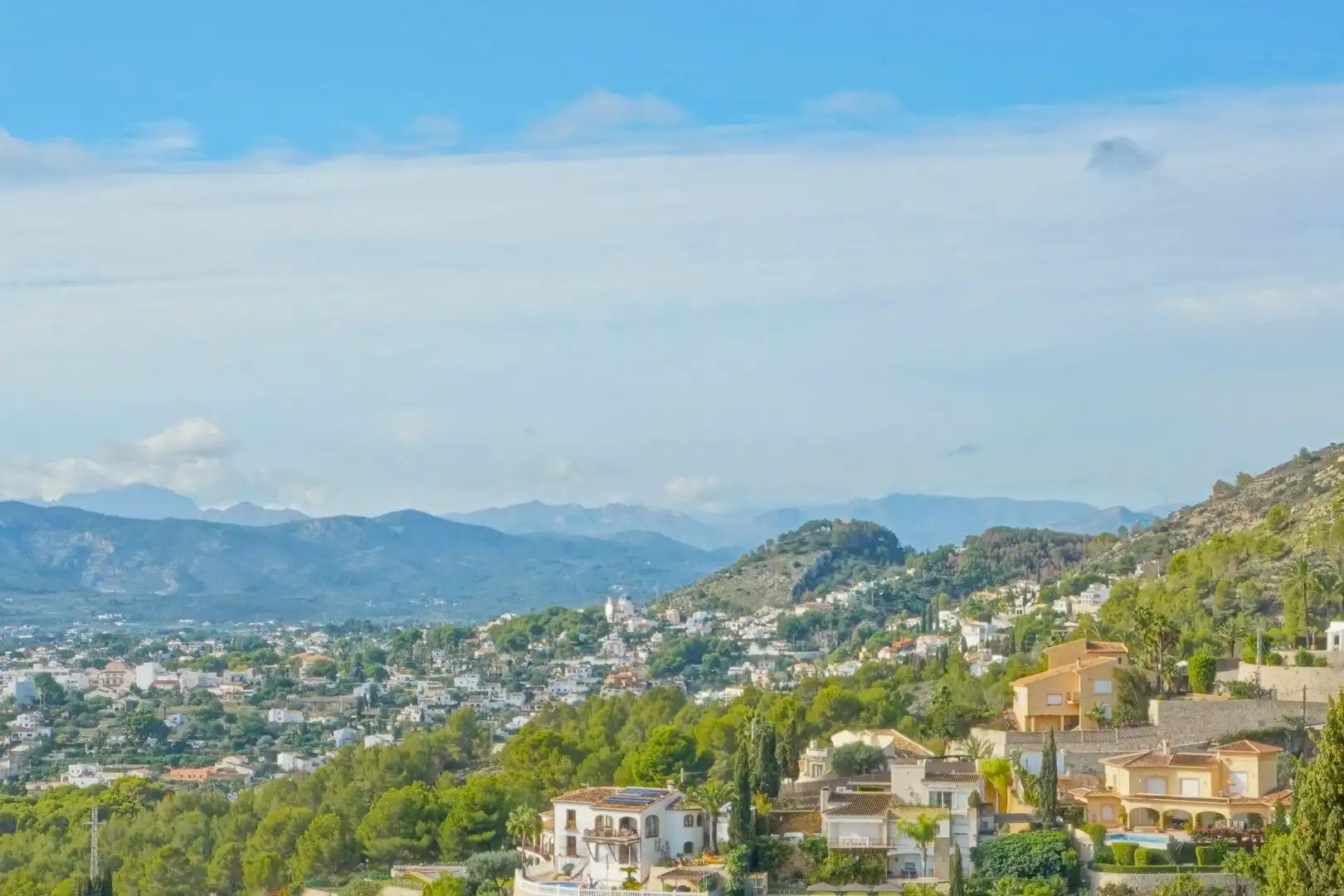 Vista exterior de Casa o chalet en venta en Jávea / Xàbia con Aire acondicionado, Calefacción y Jardín privado