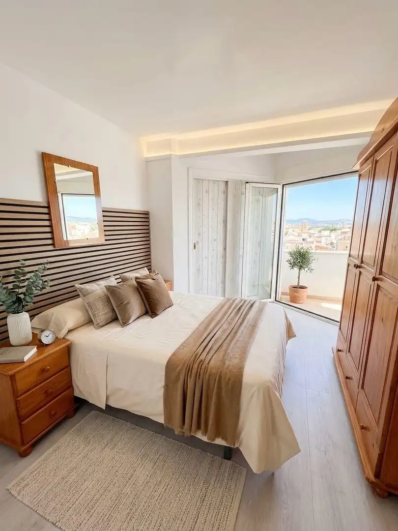 Schlafzimmer von Wohnung zum Verkauf in Vélez-Málaga mit Klimaanlage, Terrasse und Möbliert