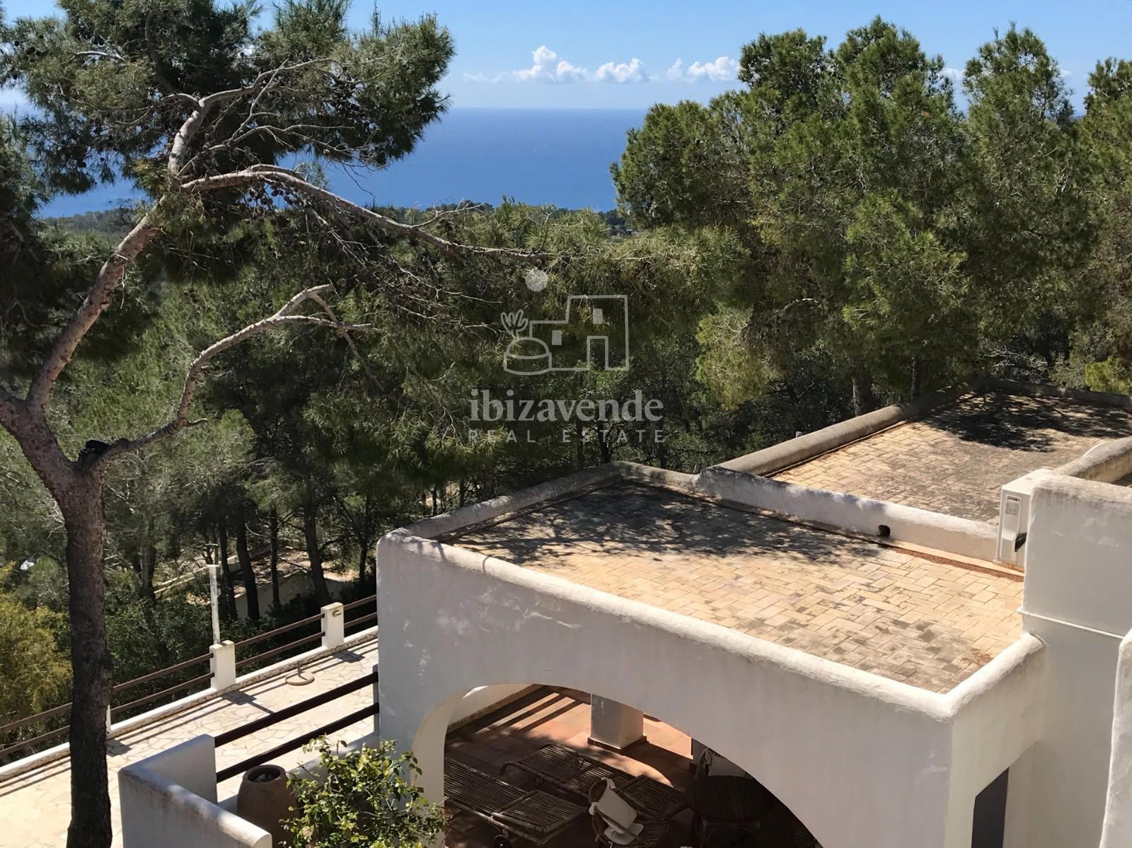 Vista exterior de Casa o xalet de lloguer en Sant Josep de sa Talaia amb Aire condicionat, Calefacció i Terrassa