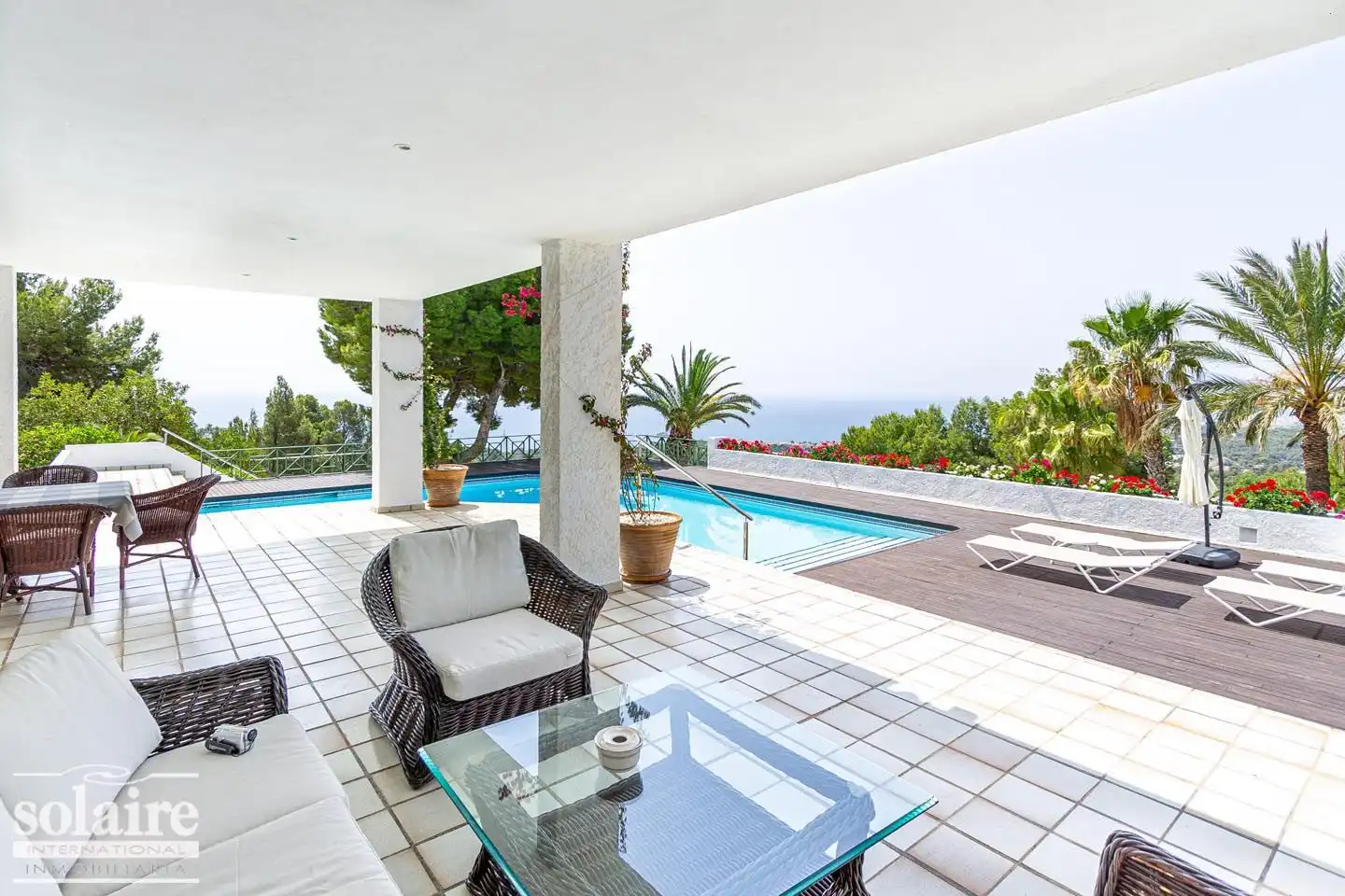 Terraza de Casa o chalet en venta en Altea con Aire acondicionado, Calefacción y Jardín privado