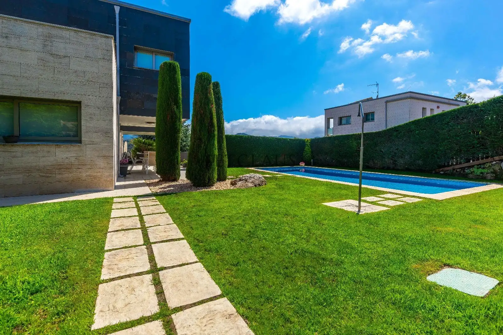 Jardí de Casa o xalet en venda en Vallromanes amb Aire condicionat, Calefacció i Jardí privat
