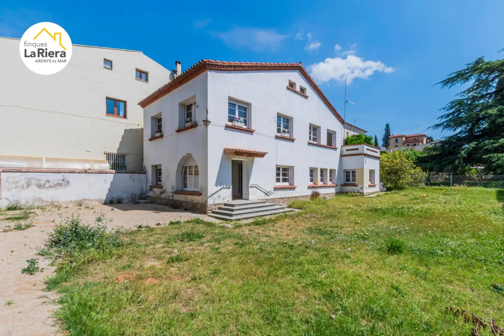 Vista exterior de Casa o xalet en venda en La Garriga amb Calefacció, Jardí privat i Traster