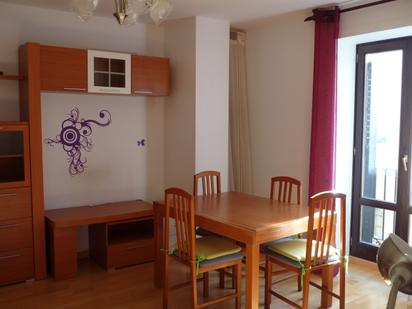 Dining room of Flat to rent in  Zaragoza Capital  with Heating, Parquet flooring and Furnished