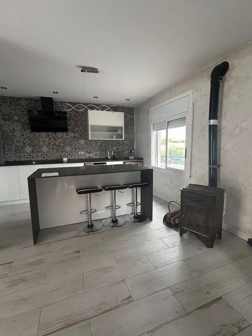 Cocina de Casa o chalet en venta en Esparreguera con Calefacción, Jardín privado y Terraza