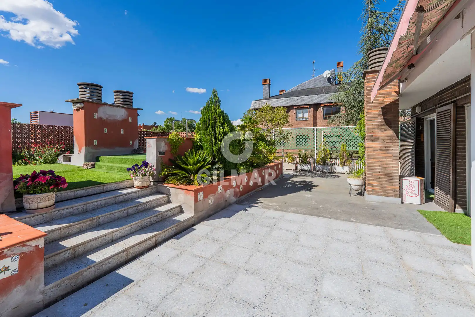 Garten von Wohnung zum Verkauf in Madrid mit Heizung, Privatgarten und Schwimmbad