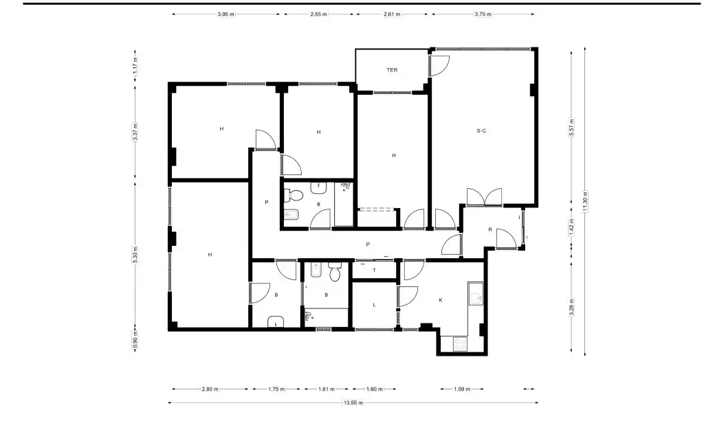 Flat for sale in Murcia  with Parquet flooring and Storage room
