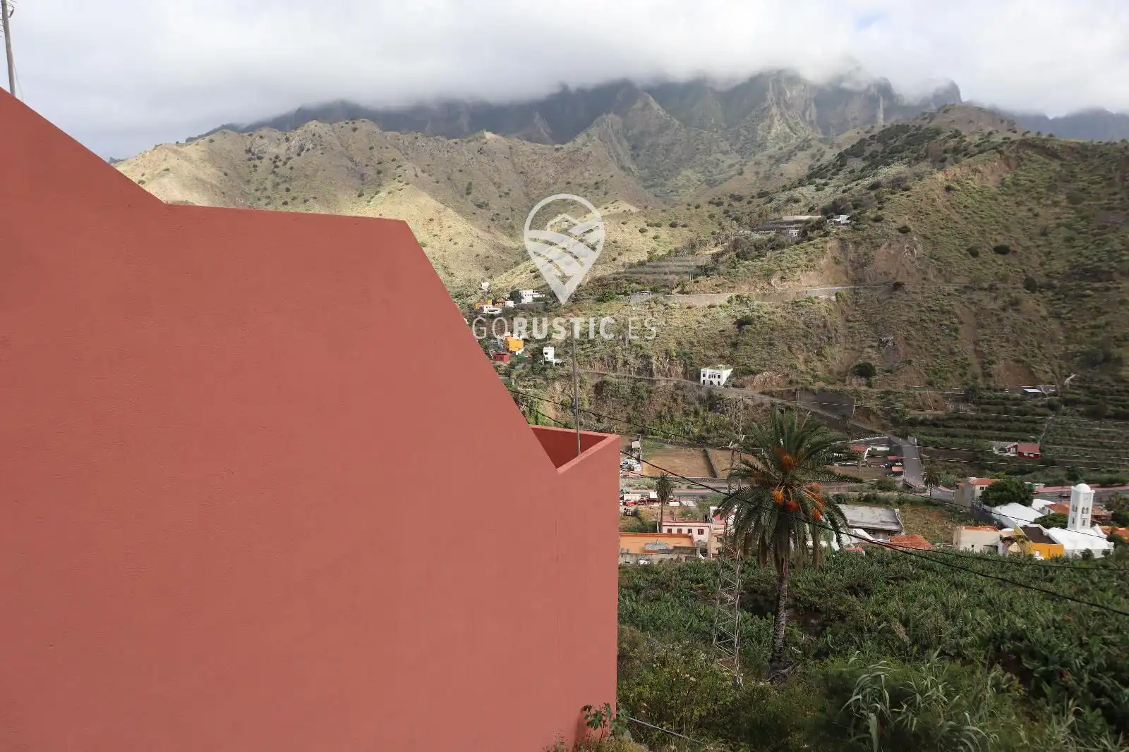 Vista exterior de Casa o chalet en venta en Hermigua con Amueblado
