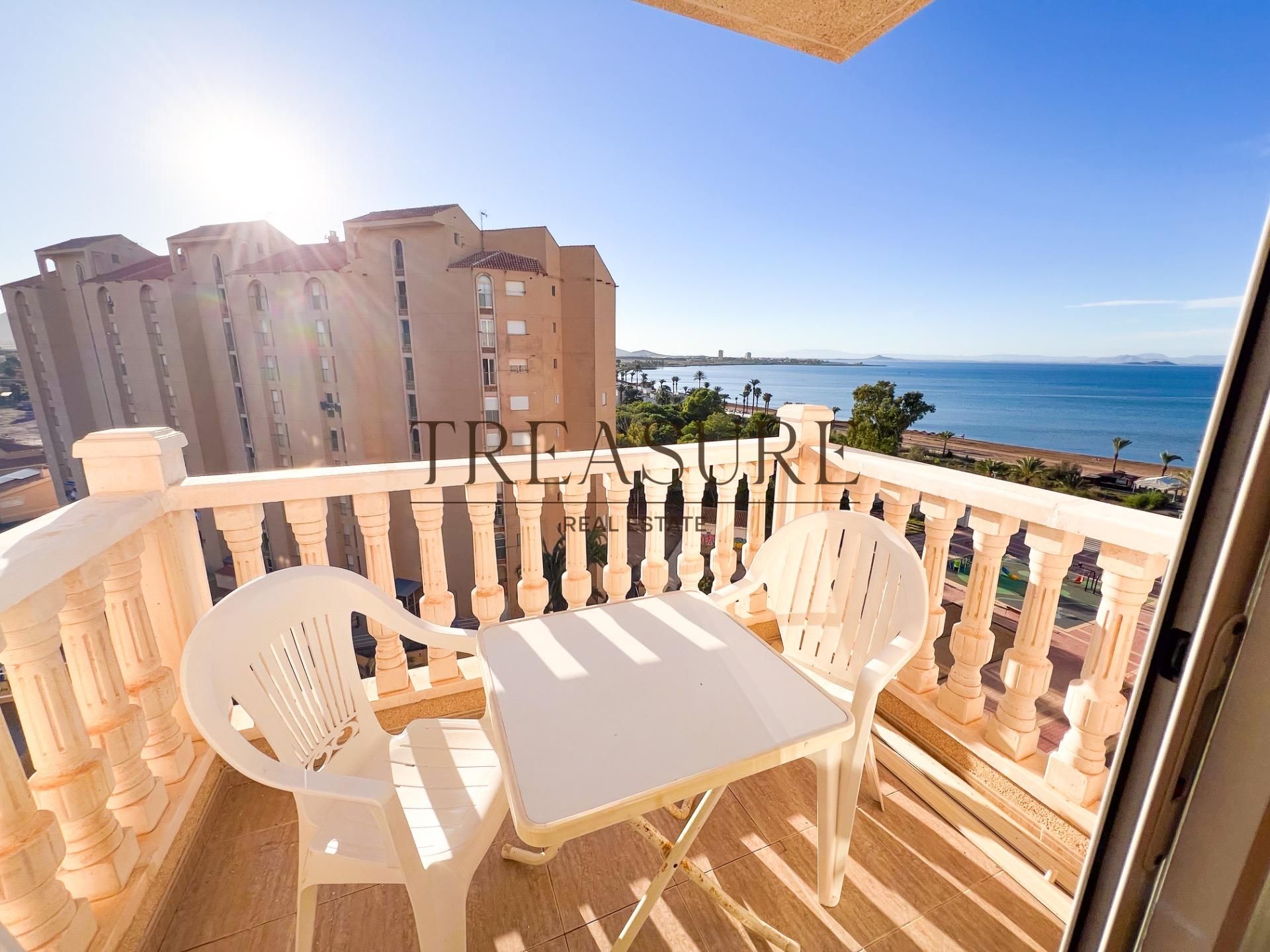 Dormitori de Apartament en venda en Cartagena amb Aire condicionat, Terrassa i Balcó