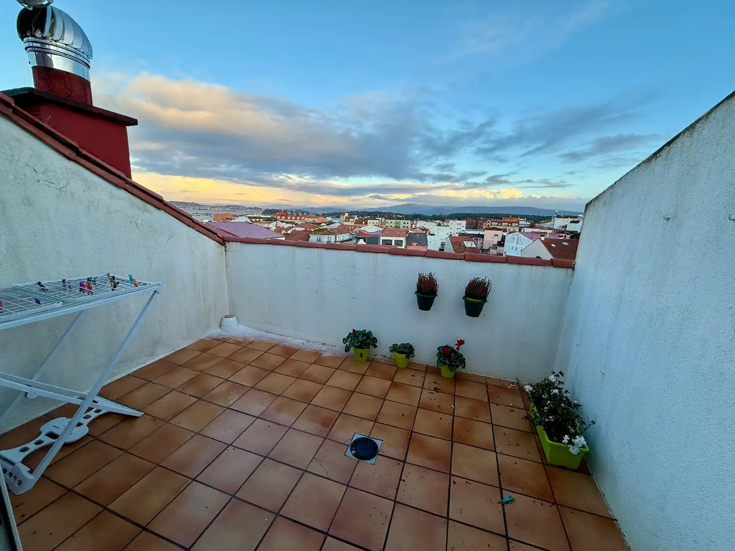 Terrace of Attic for sale in O Grove    with Terrace, Storage room and Furnished