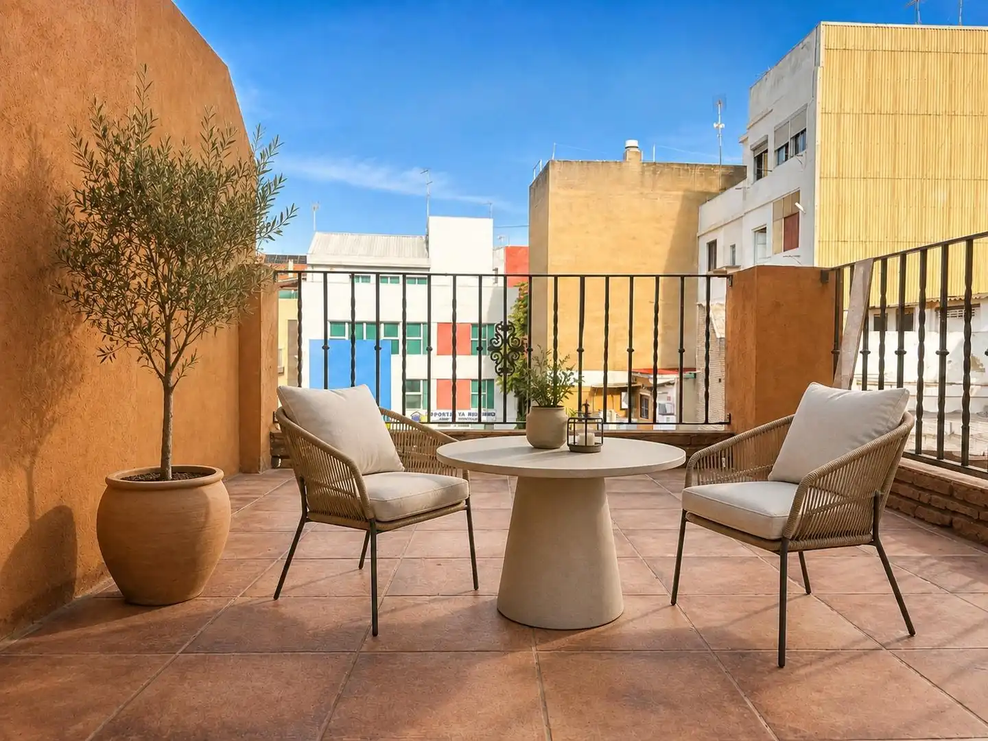Terraza de Ático en venta en Valencia con Aire acondicionado, Calefacción y Parquet