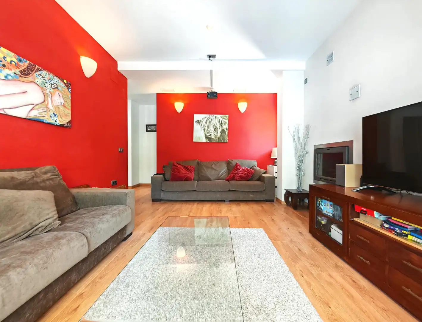 Sala de estar de Casa o chalet en venta en Chiclana de la Frontera con Aire acondicionado, Jardín privado y Terraza