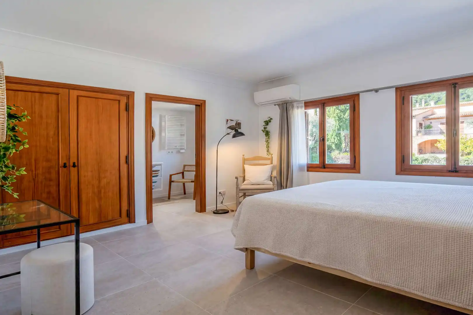Bedroom of Houses for sale in Valldemossa  with Air Conditioner, Terrace and Furnished