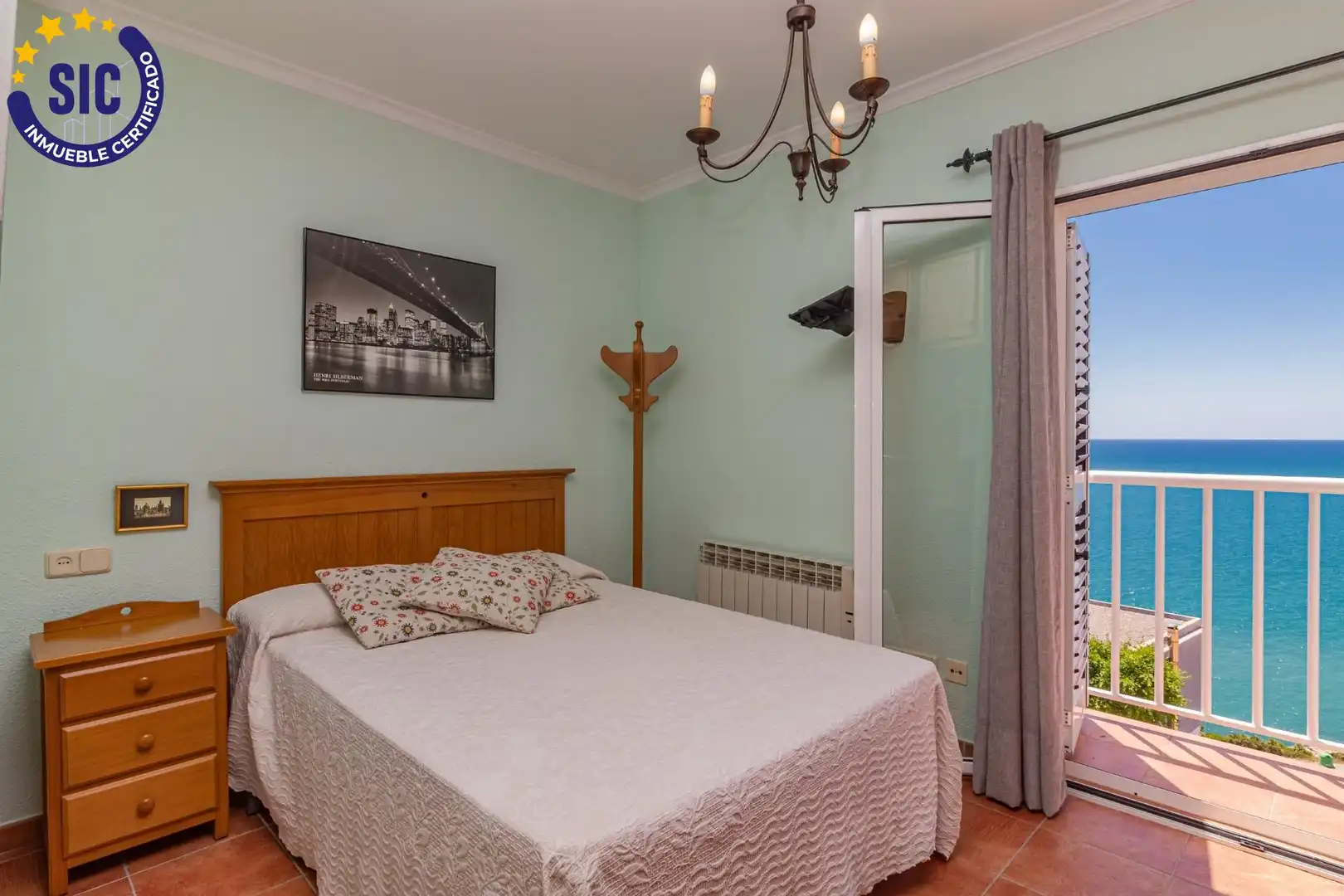 Dormitori de Casa o xalet en venda en Peñíscola / Peníscola amb Aire condicionat, Calefacció i Jardí privat