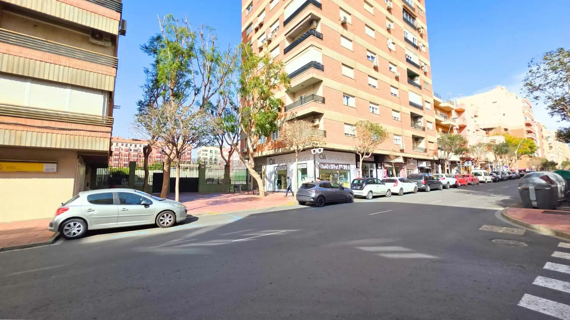 Exterior view of Flat for sale in Almería  with Air Conditioner, Private garden and Balcony