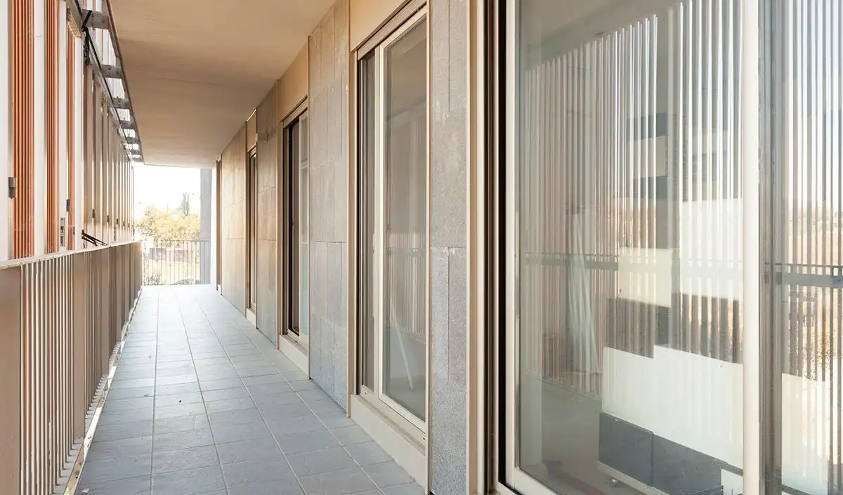 Vista exterior de Oficina de alquiler en Sabadell con Aire acondicionado y Terraza