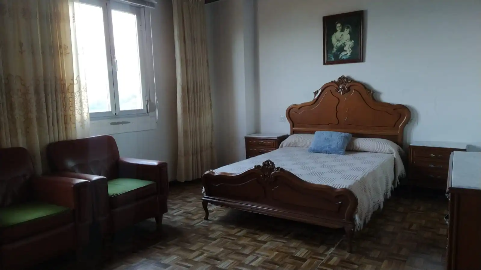 Habitación de Casa o chalet en venta en Cariño con Jardín privado, Parquet y Terraza