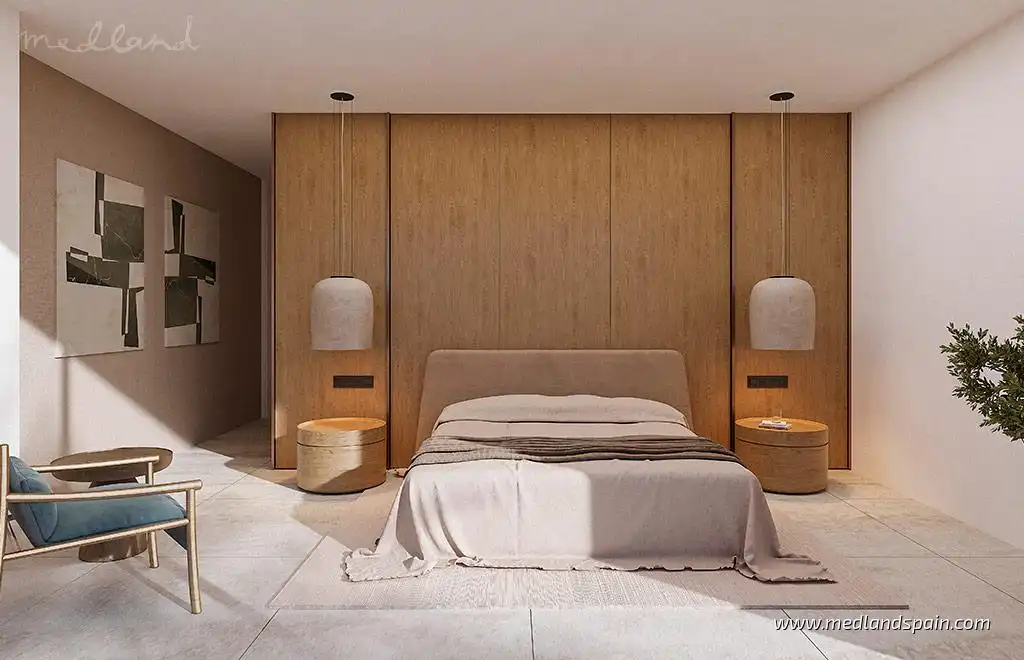 Habitación de Casa o chalet en venta en Benissa con Aire acondicionado, Calefacción y Jardín privado