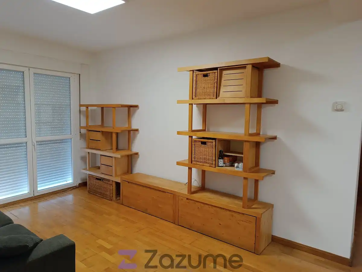 Sala de estar de Piso de alquiler en Cascante con Aire acondicionado, Parquet y Amueblado
