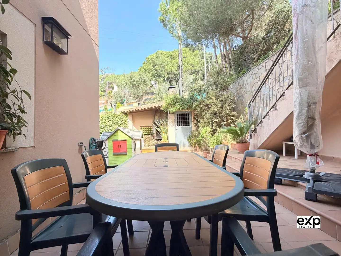 Terraza de Casa o chalet en venta en Mataró con Calefacción, Jardín privado y Terraza