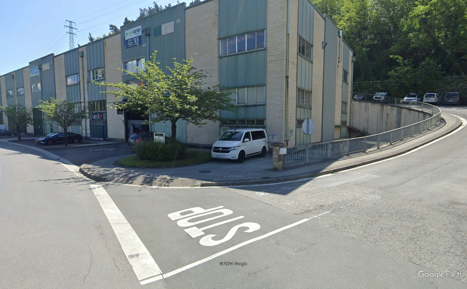 Exterior view of Industrial buildings for sale in Ordizia