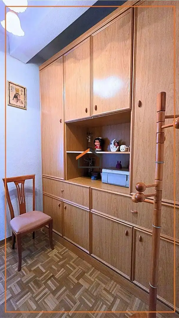 Schlafzimmer von Wohnung zum Verkauf in Madrid mit Klimaanlage, Heizung und Parkett