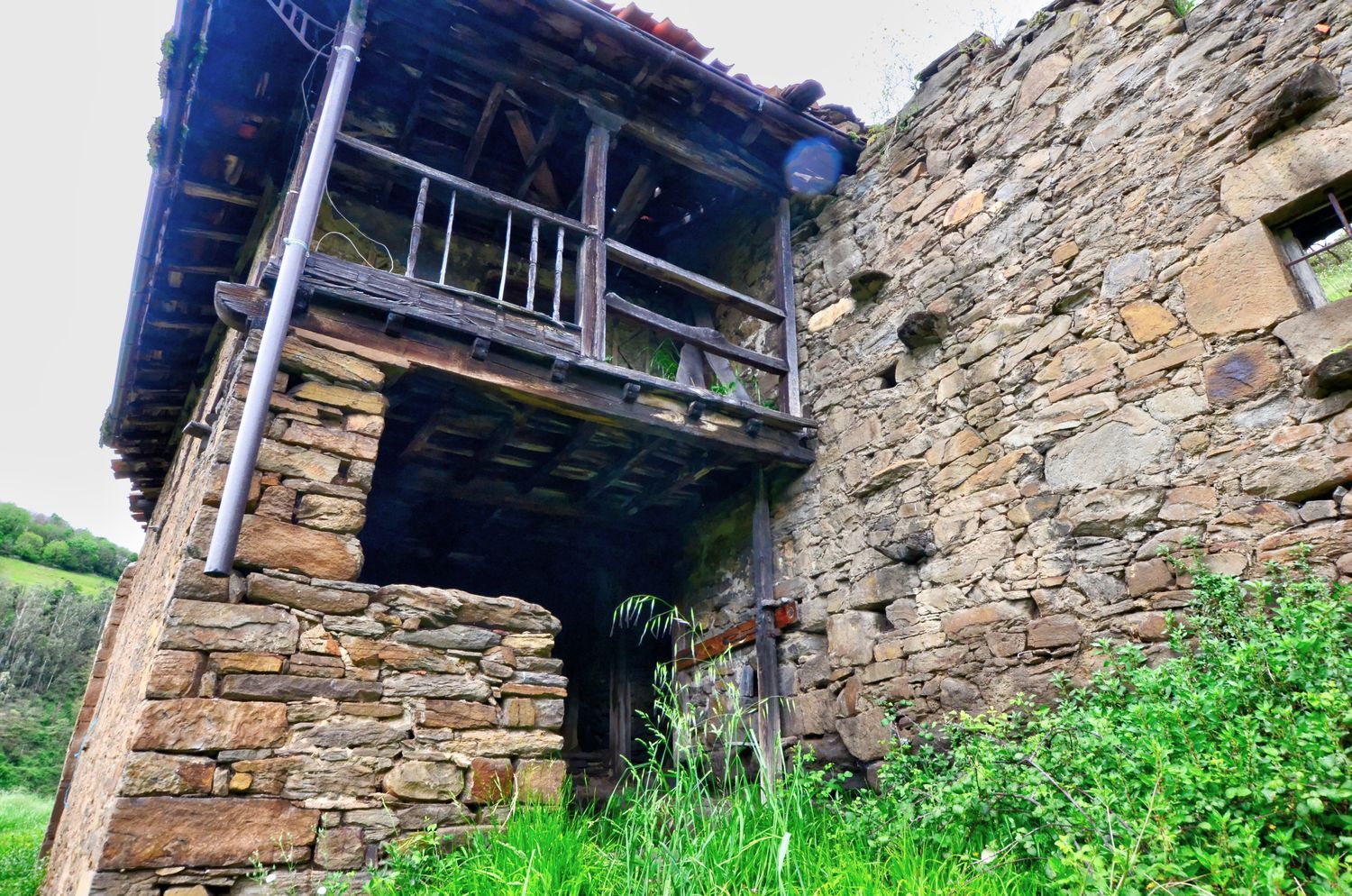 Exterior view of House or chalet for sale in Mieres (Asturias)  with Swimming Pool