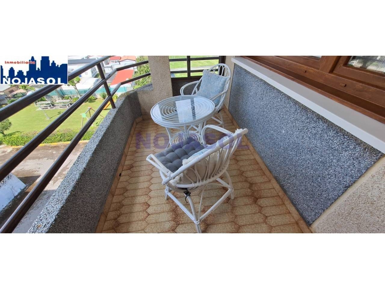 Terrassa de Apartament de lloguer en Noja amb Terrassa i Moblat