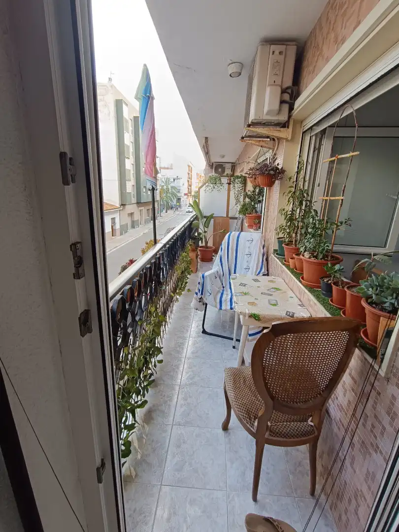 Terraza de Piso en venta en Gandia con Aire acondicionado, Amueblado y Balcón