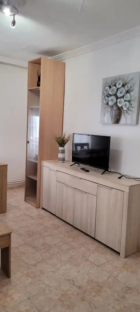 Sala d'estar de Pis de lloguer en Cuenca amb Calefacció, Moblat i Forn