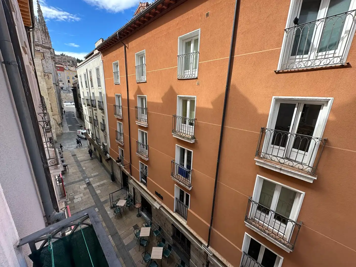 Terraza de Apartamento de alquiler en Burgos con Calefacción, Amueblado y Balcón